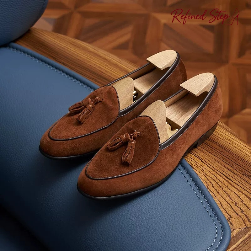 Men Shoes Kinds - Sapatos Casuais Masculinos Italianos de Couro