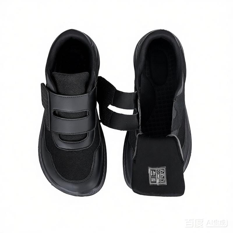 Men'S Shoes With Wide Toe Box - Sapatos Abertos com Bico Largo Ajustável
