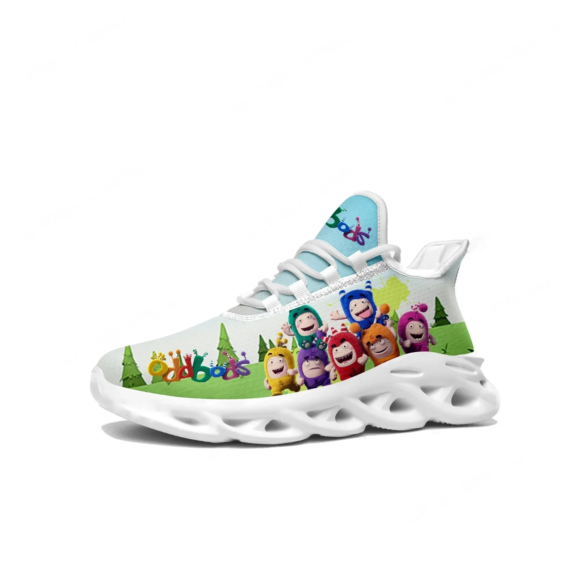 Men Shoes Singapore - Tênis Oddbods Flats para Homens, Mulheres