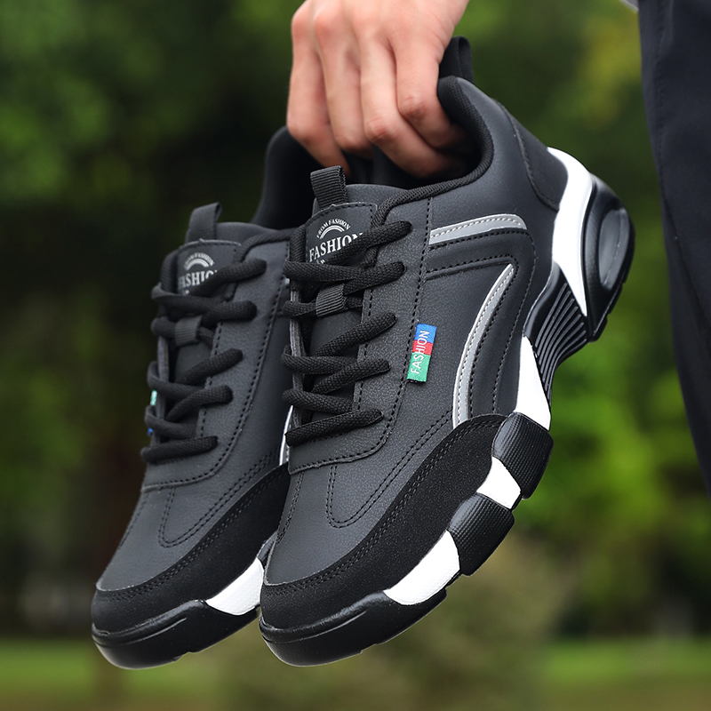 Men'S Shoes Black And White - Tênis Casuais Masculinos com Amortecimento 2026,