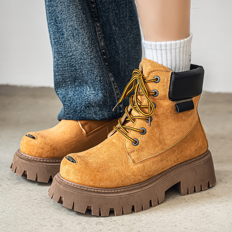 Men'S Shoes With Wide Toe Box - Botas Clássicas de Cano Alto em