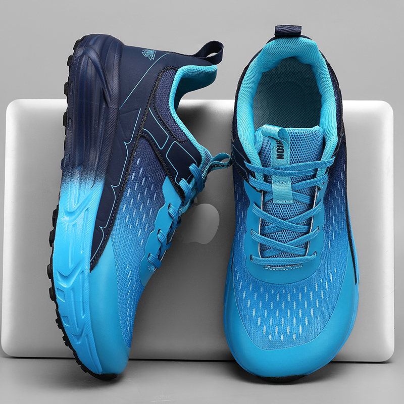 Men'S Shoes With Wide Toe Box - Caixa larga toe tênis plataforma solas