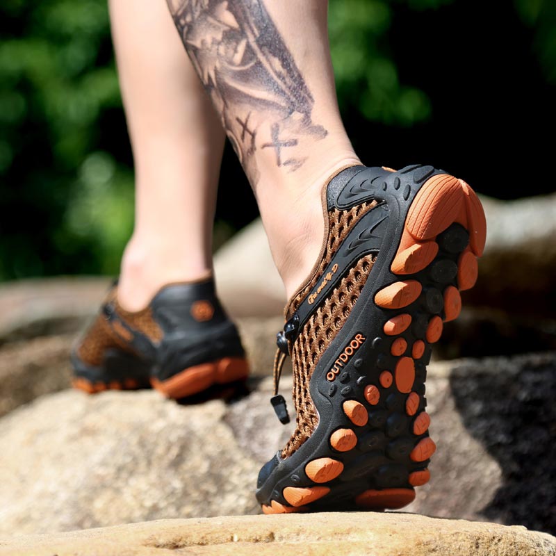 Men'S Shoes Half Cut - Trekking montanha dos homens sapatos esportivos