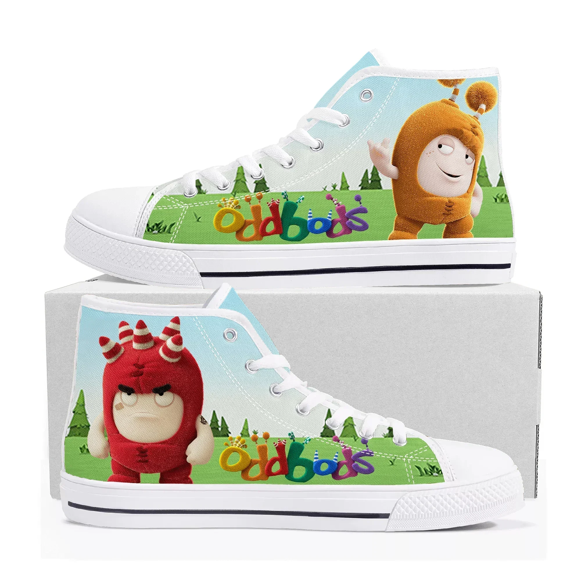 Men Shoes Singapore - Oddbods Tênis de cano alto masculino