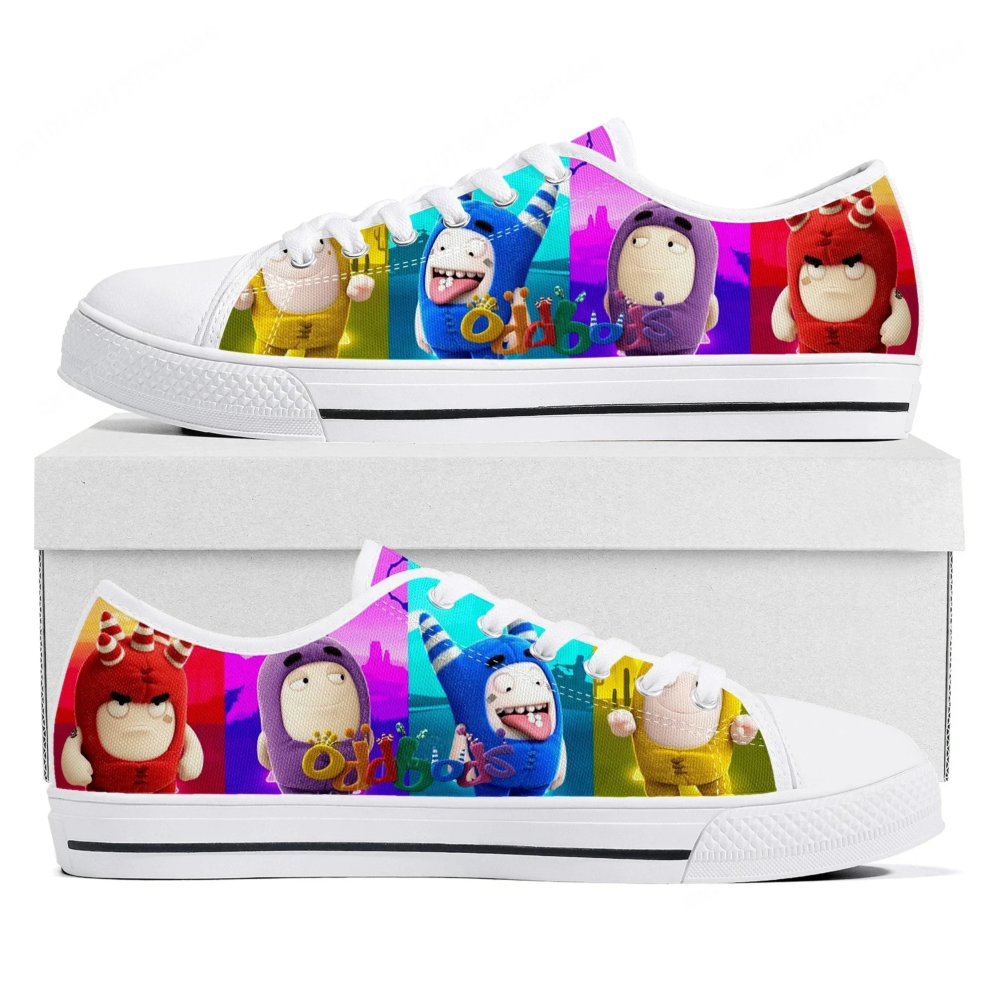 Men Shoes Singapore - Oddbods Tênis de cano baixo feminino,