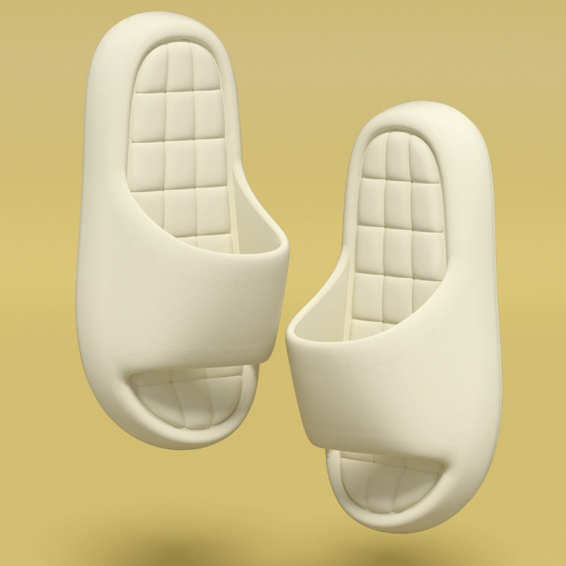 Men Shoes 2026 - Chinelo Nuvem Feminino Xadrez de Verão