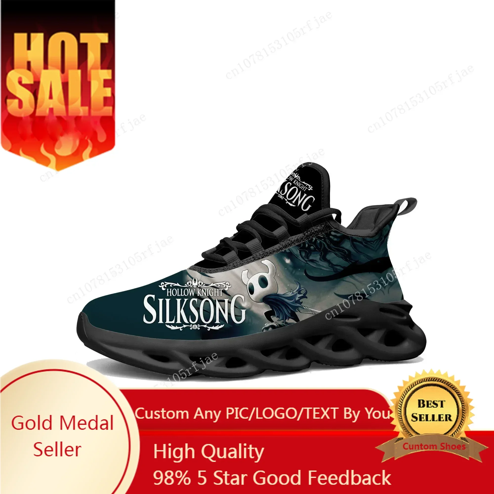 Men'S Shoes In Style - Tênis Esportivo Unissex Ghost Hollow Knight