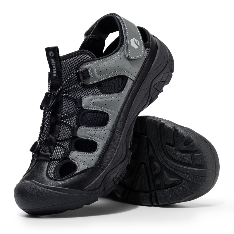 Men'S Shoes For Wide Feet - Sandálias Masculinas FitVille de Largura Ampla