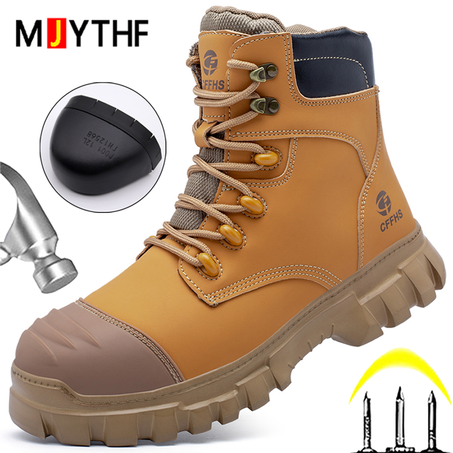 Botas de Segurança Novas 2026  - Work Boot Steel Toe avaliação e preço