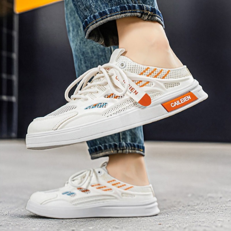 Sandálias Casuais Masculinas d - Men'S Shoes Half Cut avaliação e preço