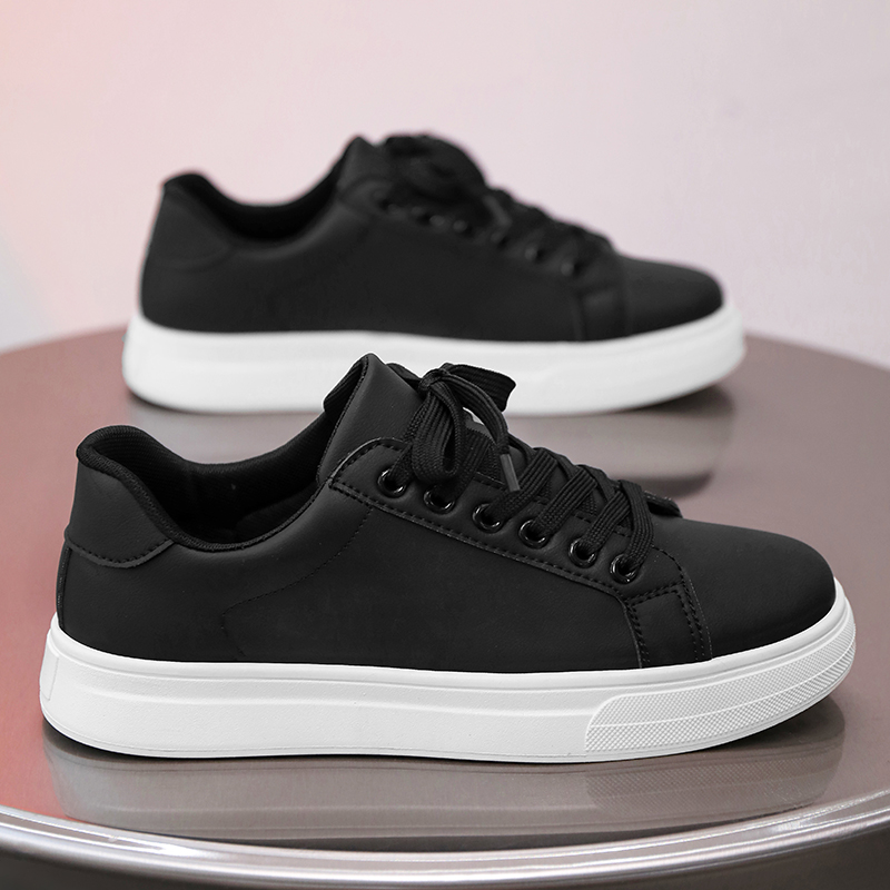 Tênis Vulcanizados Masculinos  - Men'S Shoes Black And White avaliação e preço