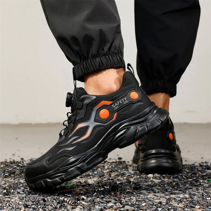Sapatos de Trabalho Masculinos - Work Boot Steel Toe avaliação e preço