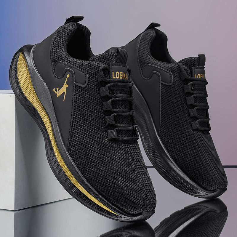Tênis Masculinos para Corrida  - Men'S Shoes Black And White avaliação e preço
