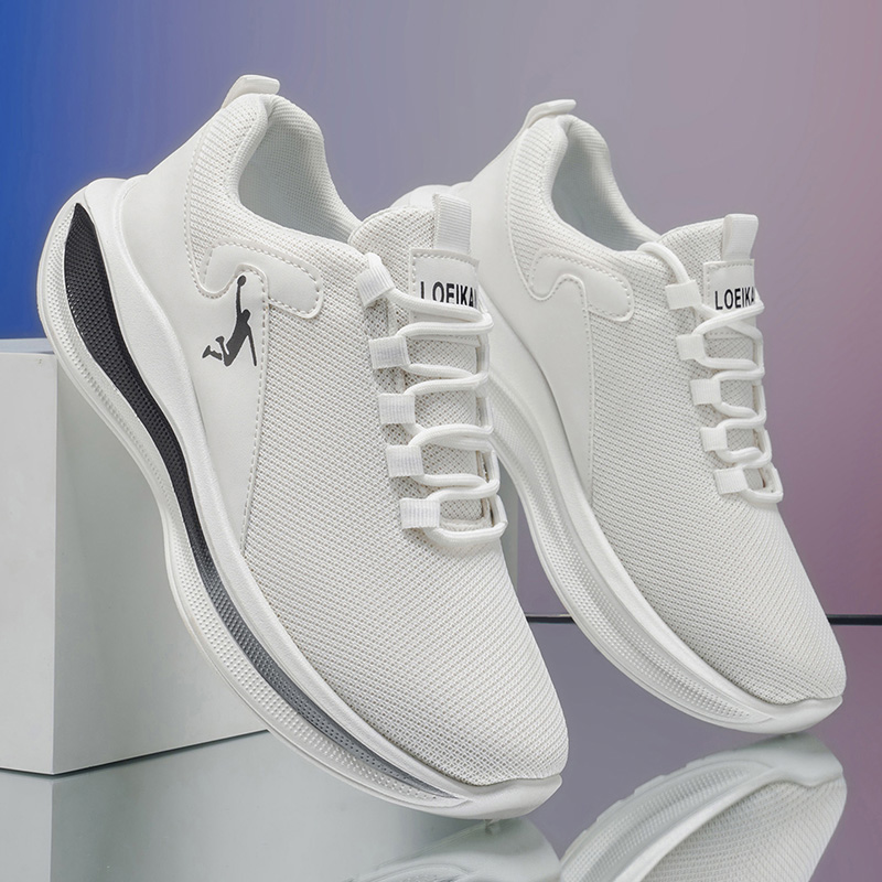 Tênis Masculinos para Corrida  - Men'S Shoes Black And White avaliação e preço