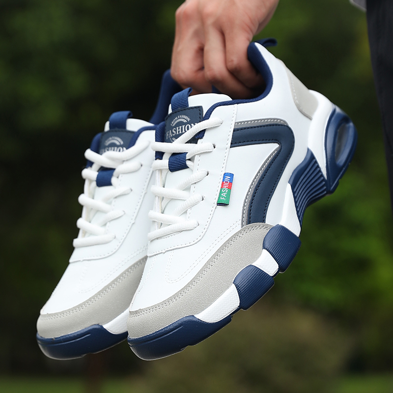 Tênis Casuais Masculinos com A - Men'S Shoes Black And White avaliação e preço