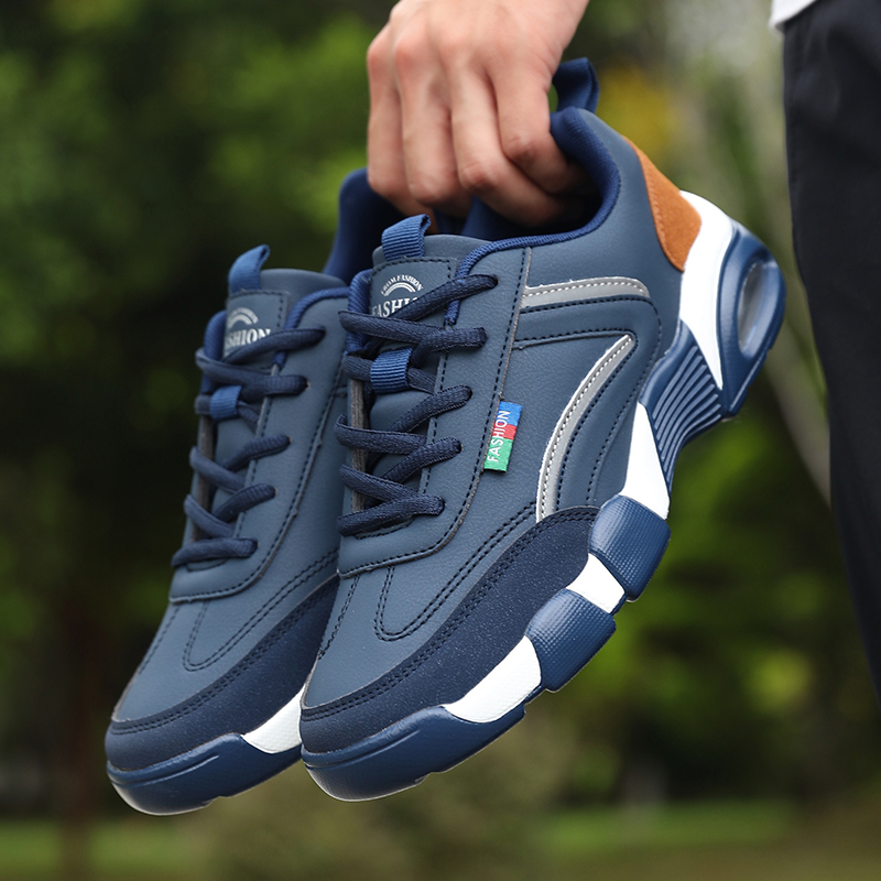 Tênis Casuais Masculinos com A - Men'S Shoes Black And White avaliação e preço