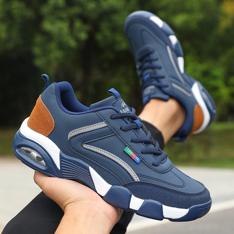 Tênis Casuais Masculinos com A - Men'S Shoes Black And White avaliação e preço