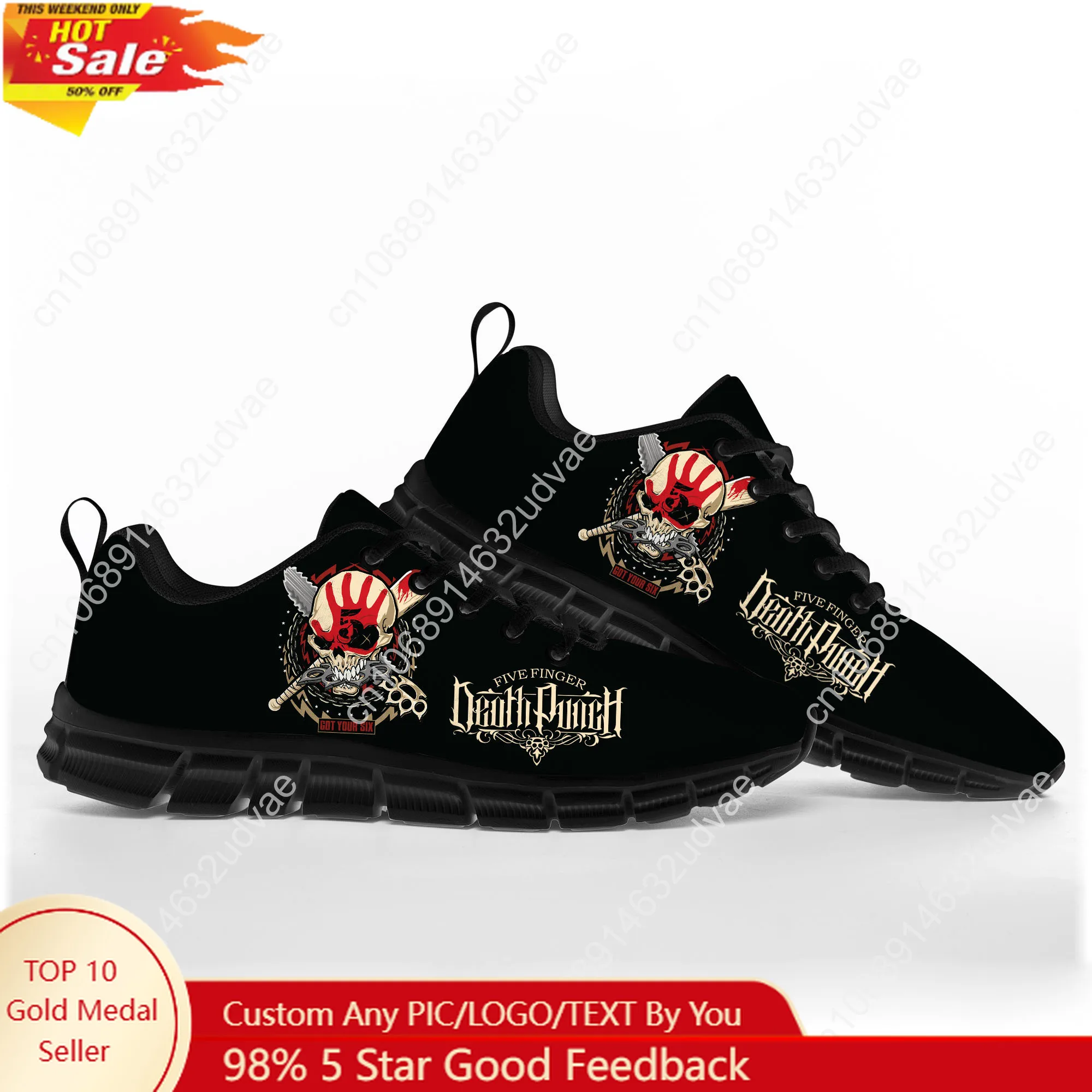 Tênis Five Finger Death Punch  - Casual Sneaker Low avaliação e preço