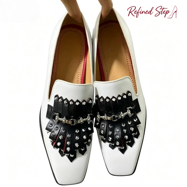 Sapatos Masculinos de Luxo Fei - Men'S Shoes Black And White avaliação e preço