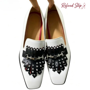 Sapatos Masculinos de Luxo Fei - Men'S Shoes Black And White avaliação e preço