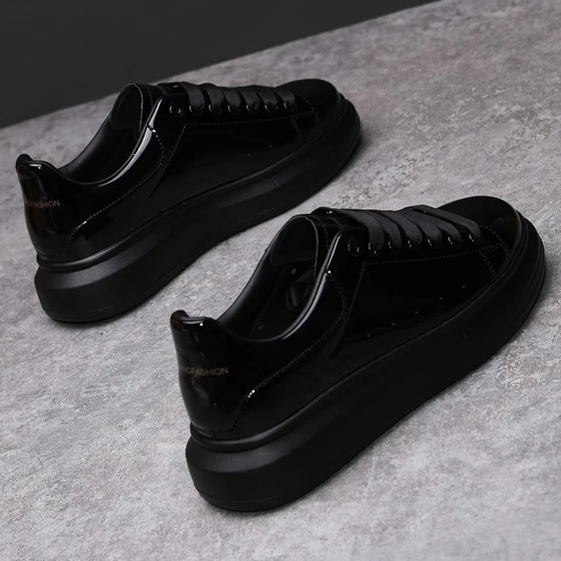 Tênis Masculinos de Marca, Pre - Men'S Shoes Black And White avaliação e preço