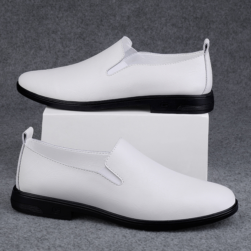 Simples branco macio sola conf - Men'S Shoes Black And White avaliação e preço