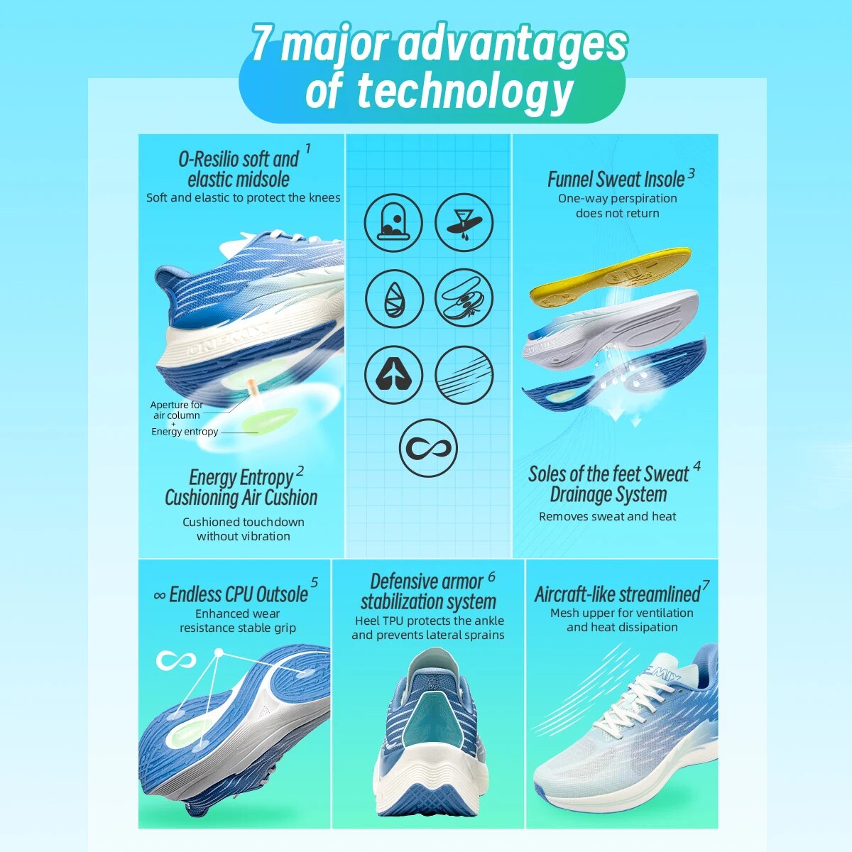 Tênis de Corrida Respirável On - Men'S Shoes Half Cut avaliação e preço