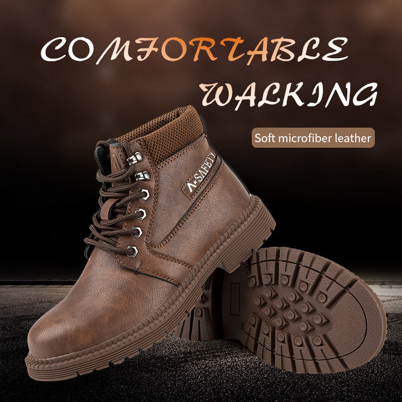 Sapatos de segurança unissex t - Work Boot Steel Toe avaliação e preço
