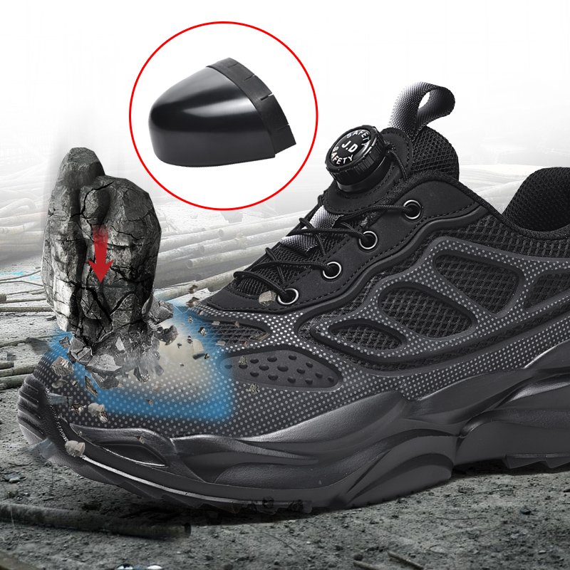 Botão rotativo sapatos de segu - Work Boot Steel Toe avaliação e preço
