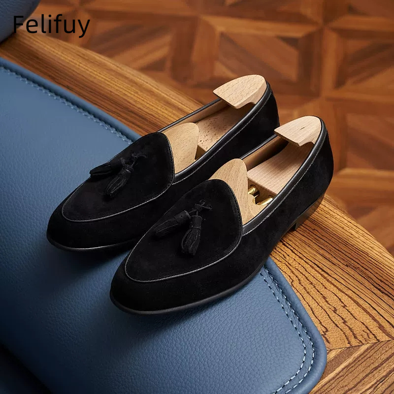 Tipos italianos camurça de vac - Men Shoes Kinds avaliação e preço