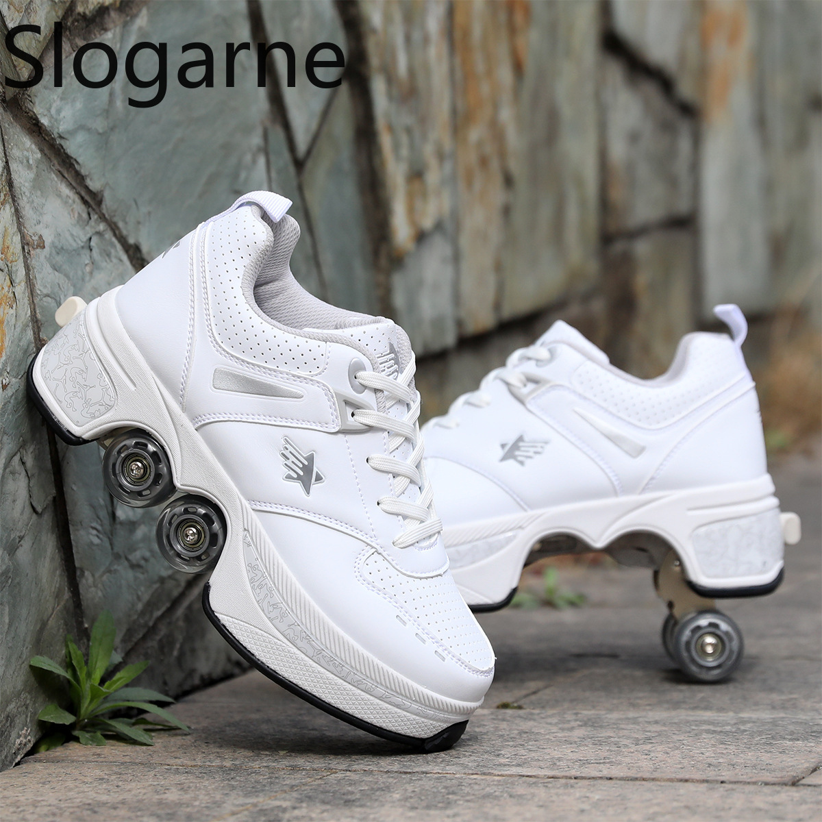 Mulher 4 rodas deformação pati - Men Shoes Casual avaliação e preço