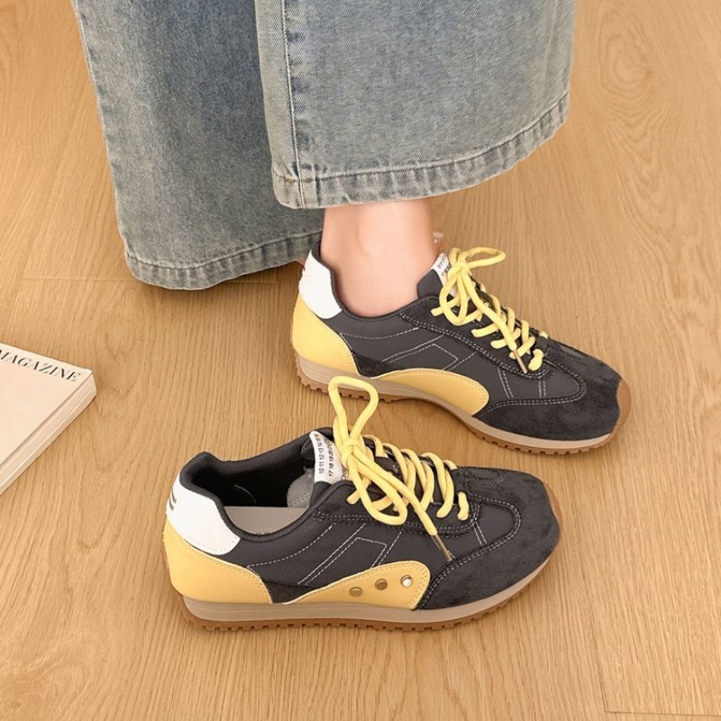 Tênis retrô colorido para mulh - Casual Sneaker Low avaliação e preço