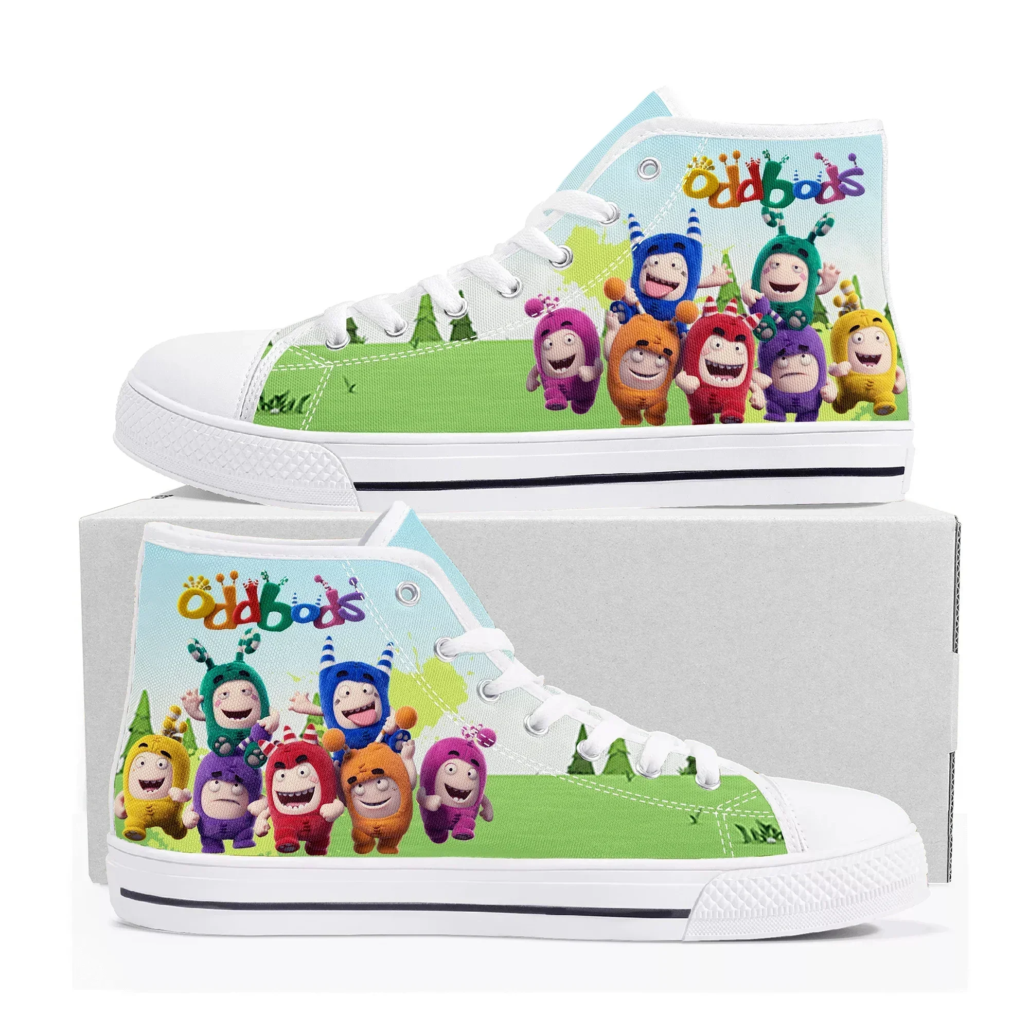 Oddbods Tênis de cano alto mas - Men Shoes Singapore avaliação e preço