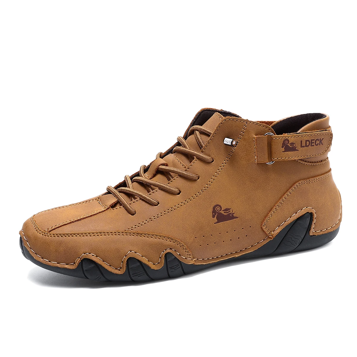 Botas de Couro Genuíno Masculi - Men Shoes Loafers avaliação e preço