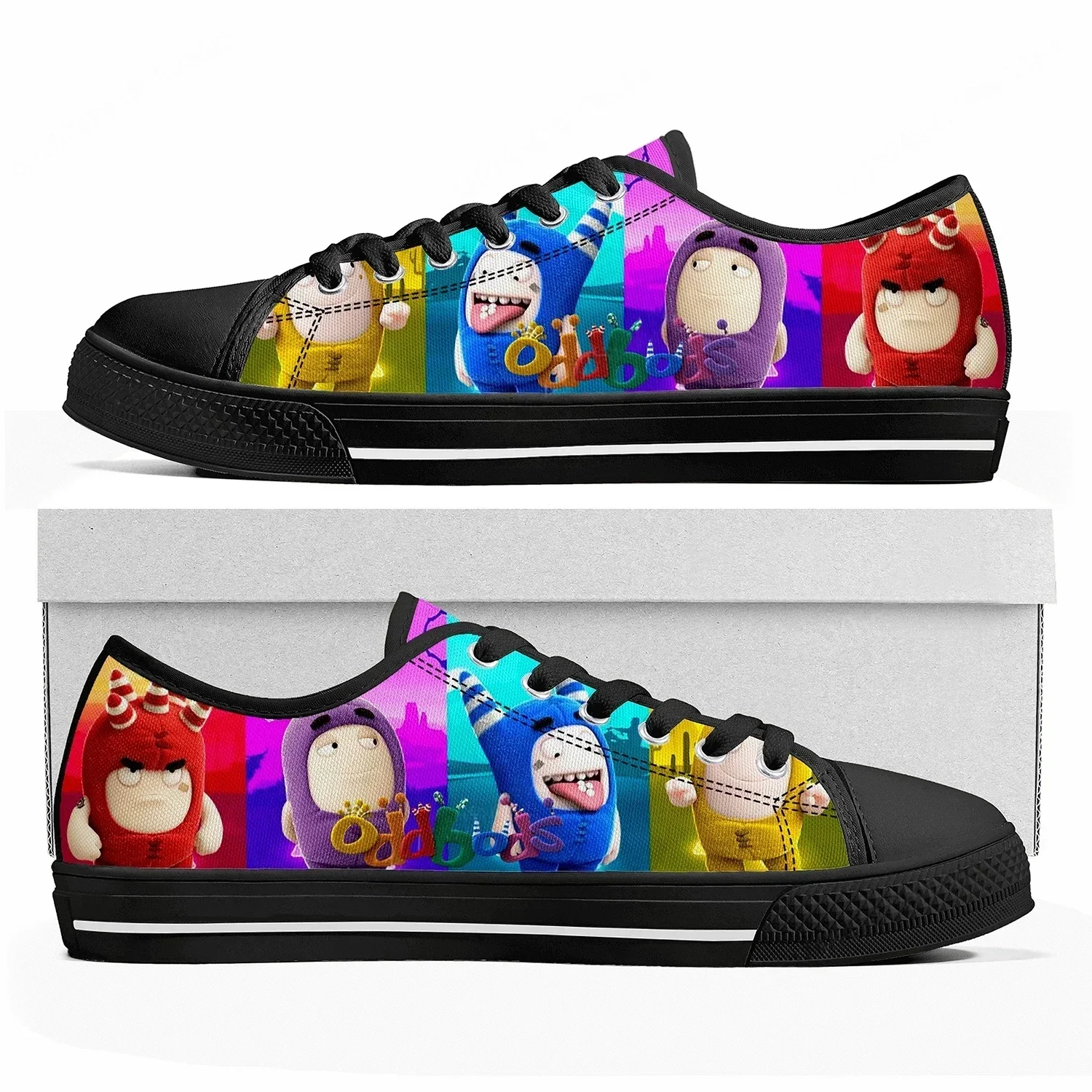 Tênis Oddbods de cano baixo fe - Men Shoes Singapore avaliação e preço