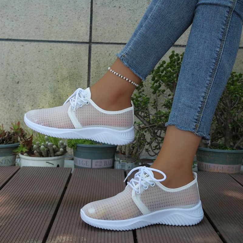 Tênis Femininos com Bico Redon - Casual Sneaker Low avaliação e preço