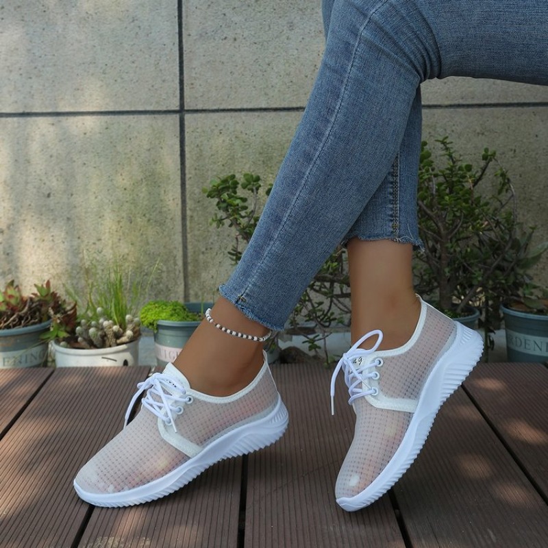 Tênis Femininos com Bico Redon - Casual Sneaker Low avaliação e preço