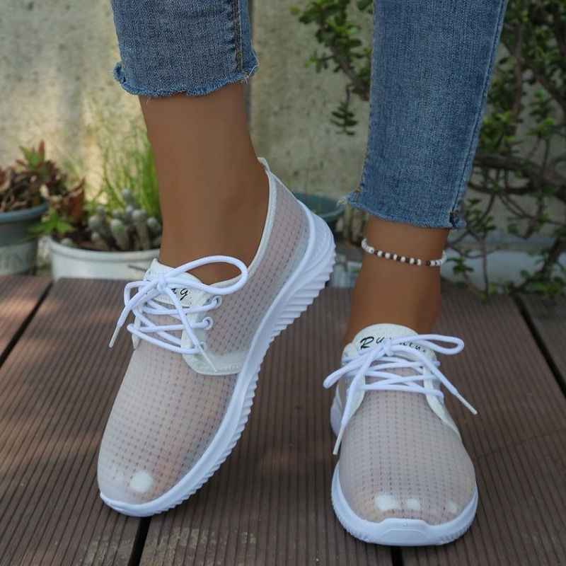Tênis Femininos com Bico Redon - Casual Sneaker Low avaliação e preço