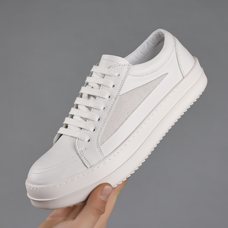 Tênis plataforma masculino em  - Men'S Shoes Black And White avaliação e preço