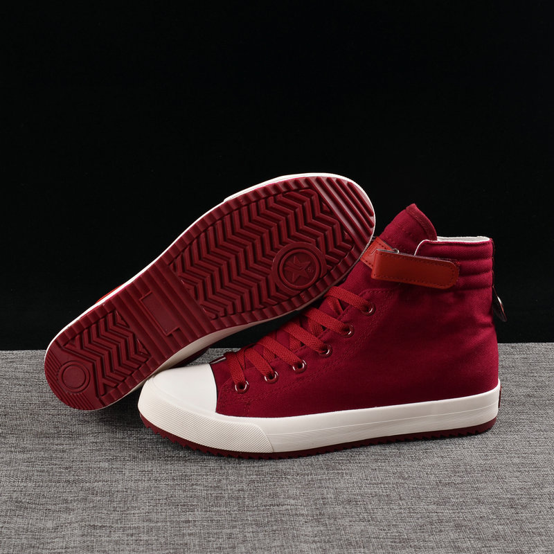 Sapatilhas de lona alta para h - Men'S Shoes Black And White avaliação e preço