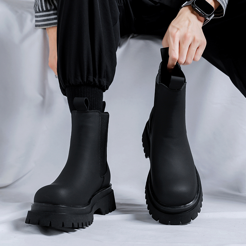 Botas Chelsea de Cano Alto Pre - Men Shoes 2026 avaliação e preço