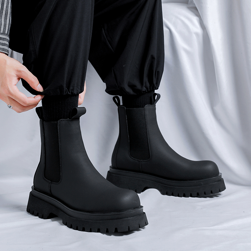 Botas Chelsea de Cano Alto Pre - Men Shoes 2026 avaliação e preço