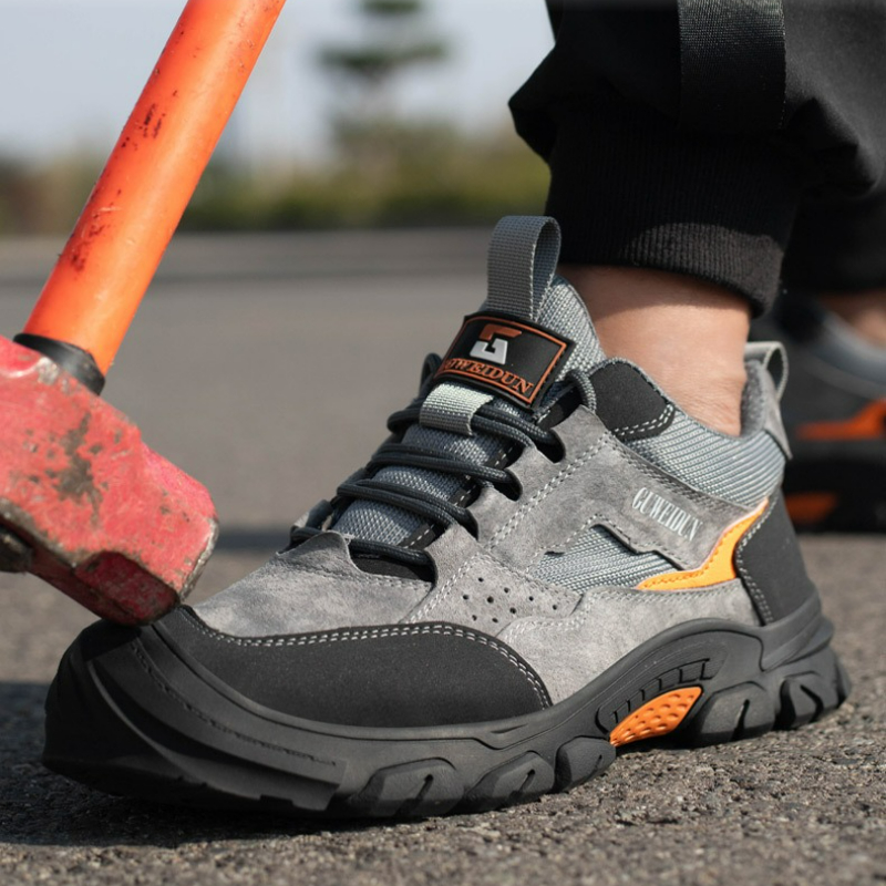 Homens sapatos de segurança tr - Work Boot Steel Toe avaliação e preço