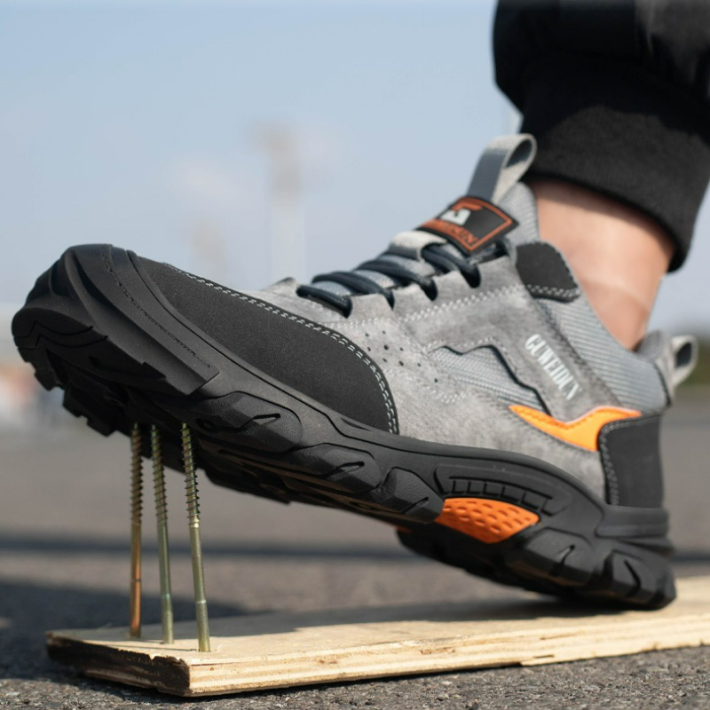 Homens sapatos de segurança tr - Work Boot Steel Toe avaliação e preço