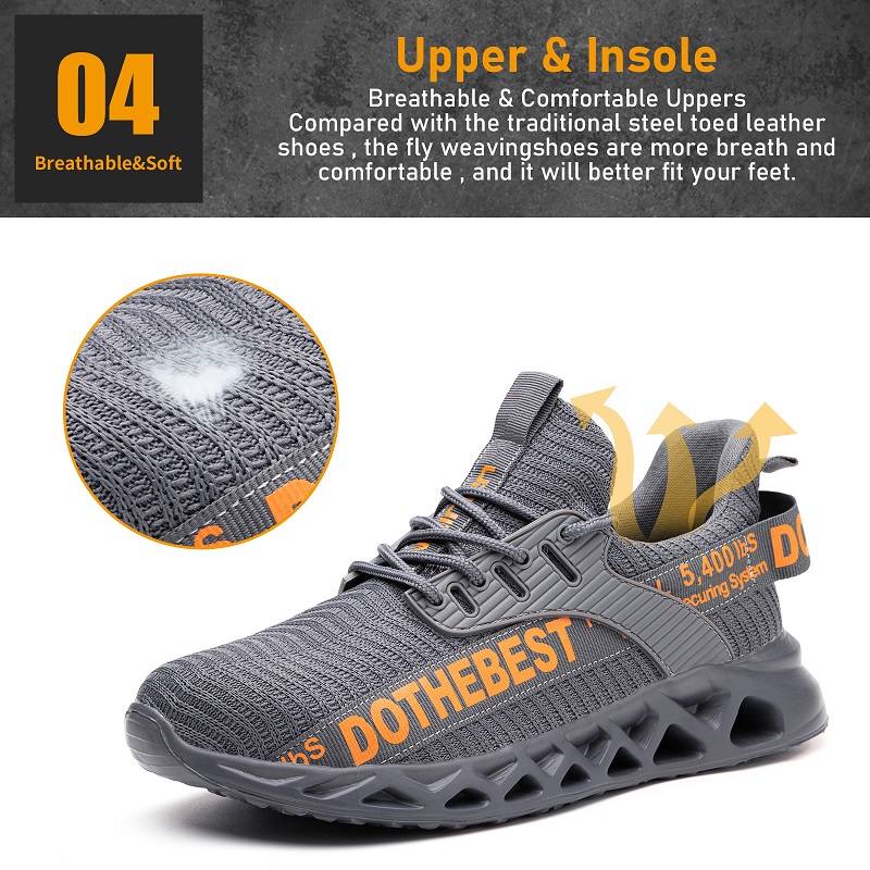 Sapatos de segurança com bique - Work Boot Steel Toe avaliação e preço